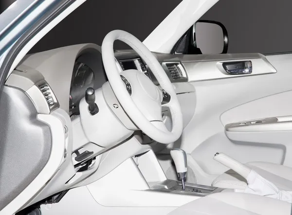 Nieuwe auto-interieur — Stockfoto