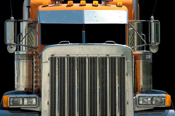 Semi-vrachtwagen — Stockfoto