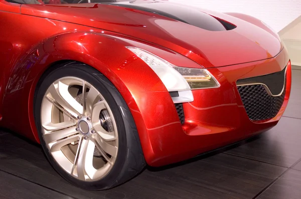 Futuristic Car's Front End — Stock Photo, Image