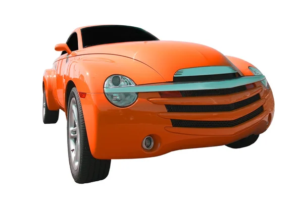 Orange Truck — Stock Photo, Image