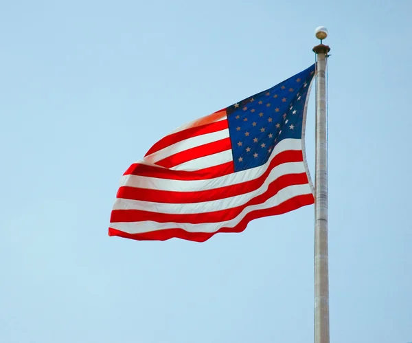 Флаг объединенных штатов Америки — стоковое фото
