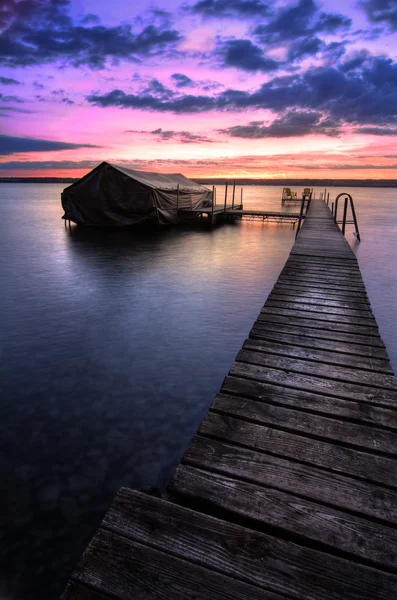 Lago Cayuga Sunrise — Fotografia de Stock