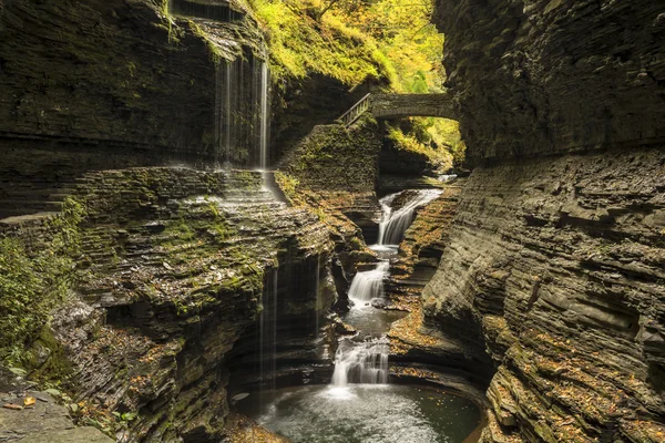 Watkins Glen Waterfalls — Stock Photo, Image