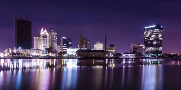 Ciudad Luces Skyline —  Fotos de Stock