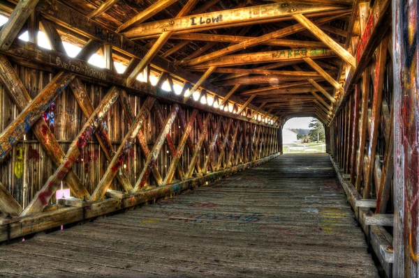 Graffiti Bridge — Stockfoto