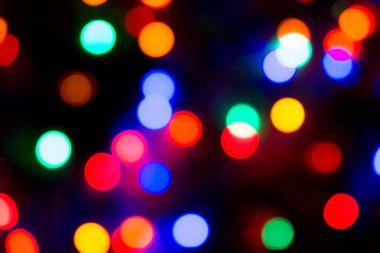 parti ışıkları bokeh