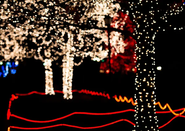 Display luci di Natale — Foto Stock