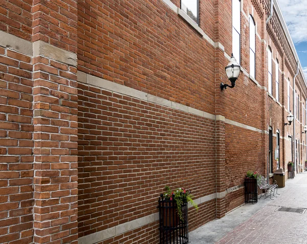 Brick Alley — Stock Photo, Image