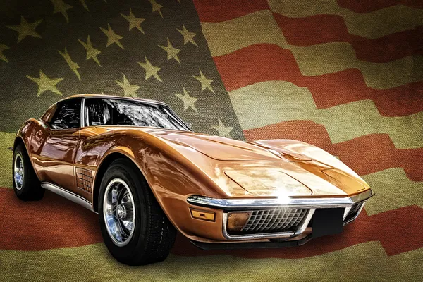 Amerikanisches Muscle Car — Stockfoto