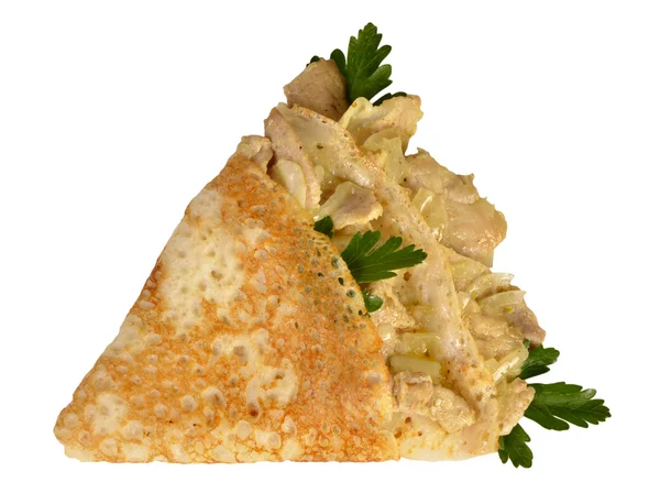 et ve soğan ile gözleme