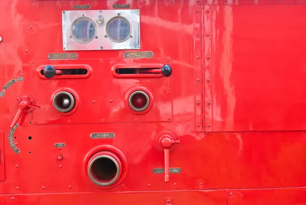 Detalle antiguo coche de bomberos vintage —  Fotos de Stock