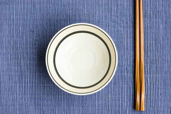 General dinner and lunch set with chop stick — Stock Photo, Image