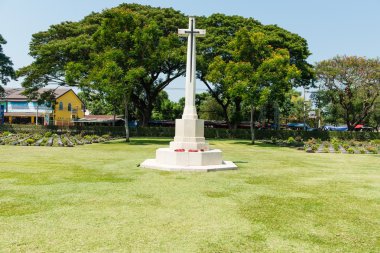 Dünya Savaşı soilder mezarlığı Tayland'da zemin