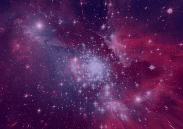 Далекая галактика — стоковое фото