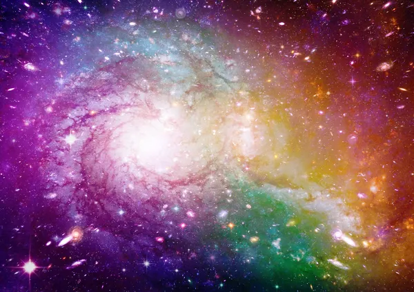 Distante galáxia — Fotografia de Stock