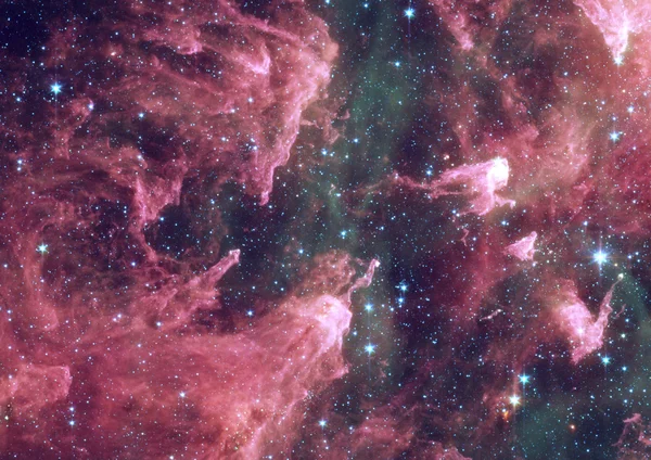 Piccola parte di un campo stellare infinito — Foto Stock