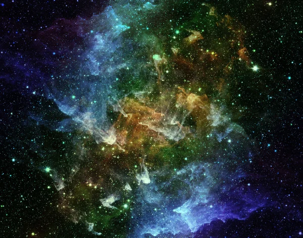 Daleko galaktyki — Zdjęcie stockowe