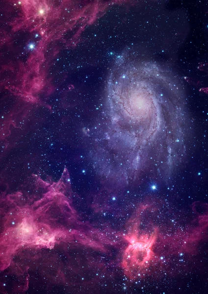 Weit entfernte Galaxie — Stockfoto