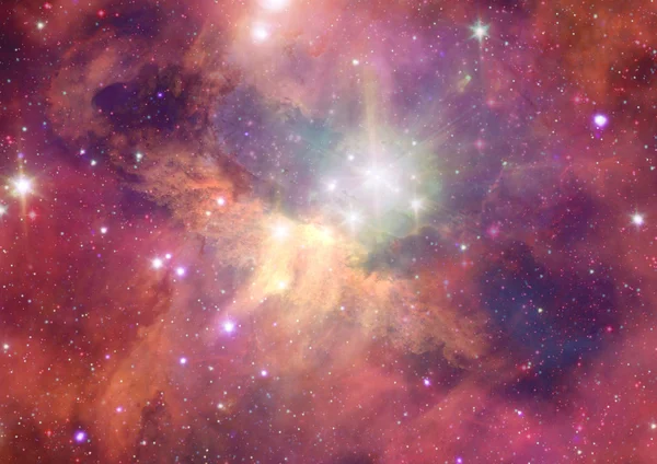 Small part of an infinite star field — Stock Photo, Image