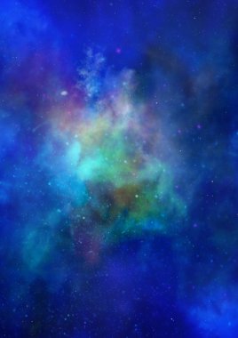 Uzay yıldız ve Bulutsusu