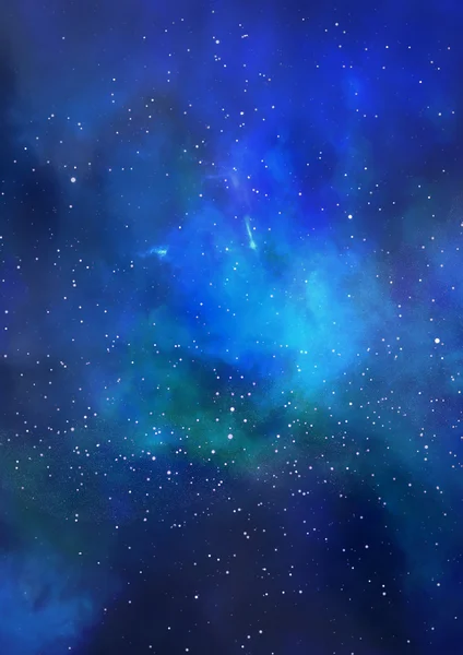 Small part of an infinite star field