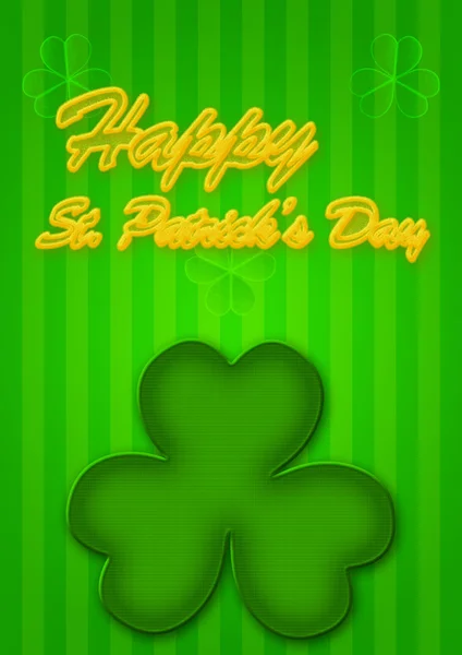 St Patricks Day Abstract background — Stock Photo, Image