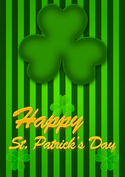 St Patricks Day Abstract background — Stock Photo, Image