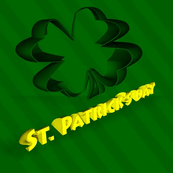 St Patricks Day Abstract background — Stock Photo, Image