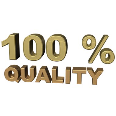 Üç boyutlu yazıt % 100 kalite