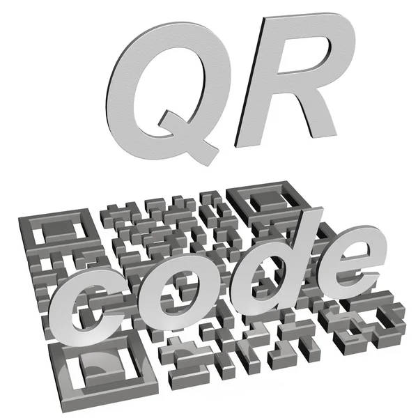 QR code concept — Stockfoto