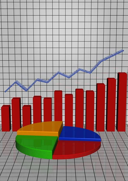 The schedule the histogram showing lifting — Stock Photo, Image