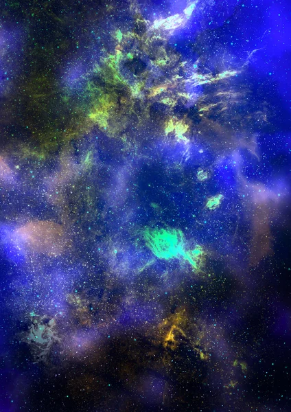 멀리 떨어진 은하계 — 스톡 사진