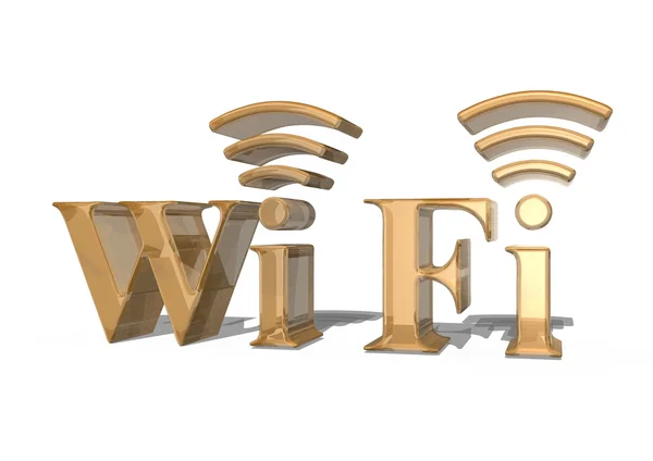 Segno di una comunicazione wireless — Foto Stock