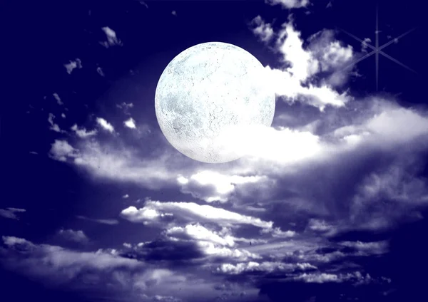 Full moon — Stock Photo, Image