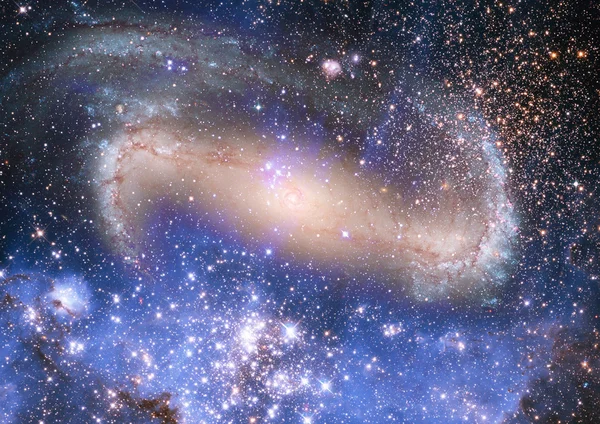 Galassia a spirale lontana . — Foto Stock