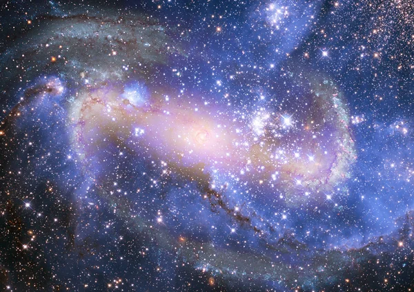 Galassia a spirale lontana . — Foto Stock