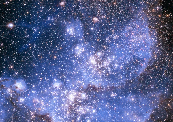 Piccola parte di un campo stellare infinito — Foto Stock