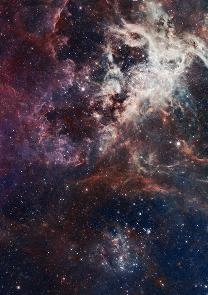 Невелика частина нескінченного зоряного поля — стокове фото