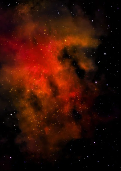 Dat straalde nebula — Stockfoto