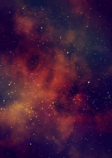 Small part of an infinite star field — Stock Photo, Image