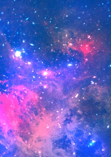 Small part of an infinite star field — Stock Photo, Image