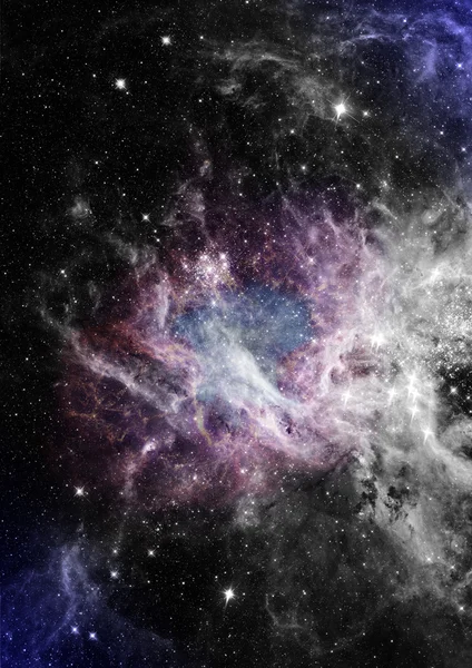 Essere brillato nebulosa — Foto Stock