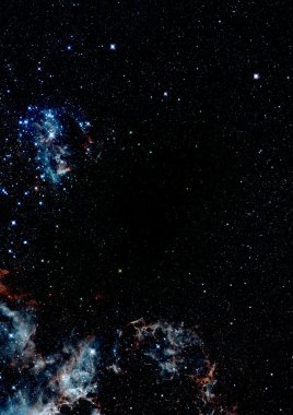 Star field in space and a nebulae clipart