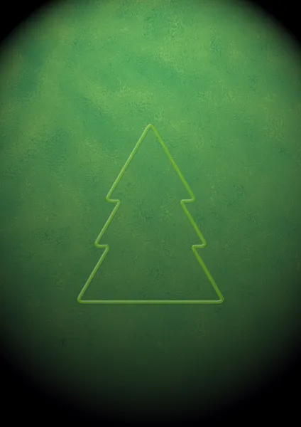 New year background with tree — Stock Photo, Image