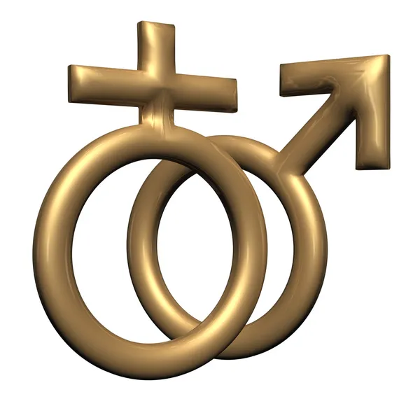 Male and female signs — Stock Photo, Image