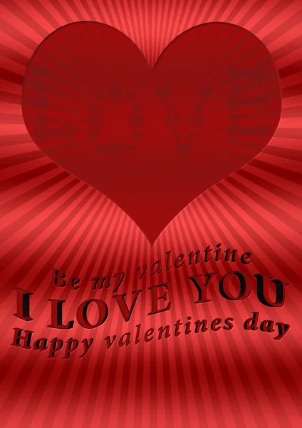 Valentine's day background — Stock Photo, Image