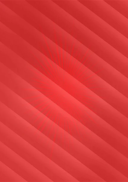 サンバーストと抽象的な赤い背景 — ストック写真