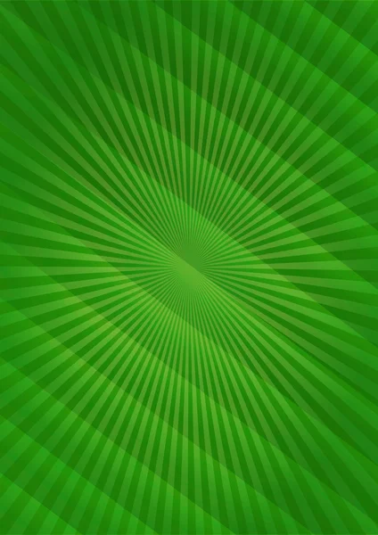 Abstract green background with sunburst — Stock Photo, Image