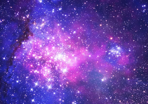 Pequena parte de um campo estelar infinito Imagens De Bancos De Imagens
