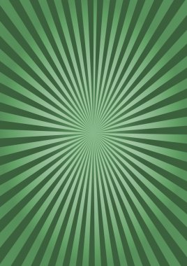 yeşil arka plan Sunburst